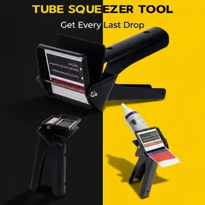 Professional All-Metal Tube Squeezer - Heavy Duty Wringer for Paint, Adhesive & Sealant - Maximum Output Tool