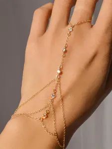 Bohemian Style Sexy Multi-Layered Bracelet, Stackable Bracelet, Perfect for Women, Ideal for Summer Beach Vacations, Stylish Finger Bracelets