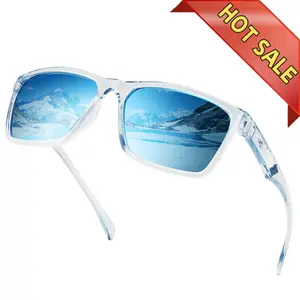 KastKing FlatRock Polarized Sport Sunglasses for Men and Women, Ideal for Driving Fishing Cycling Running, UV Protection Lightweight Style Fashion