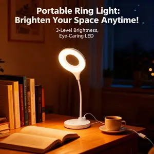 USB Smart Voice Control Night Light Bedroom Lamp Bedside Lamp Sleep Light Table Lamp