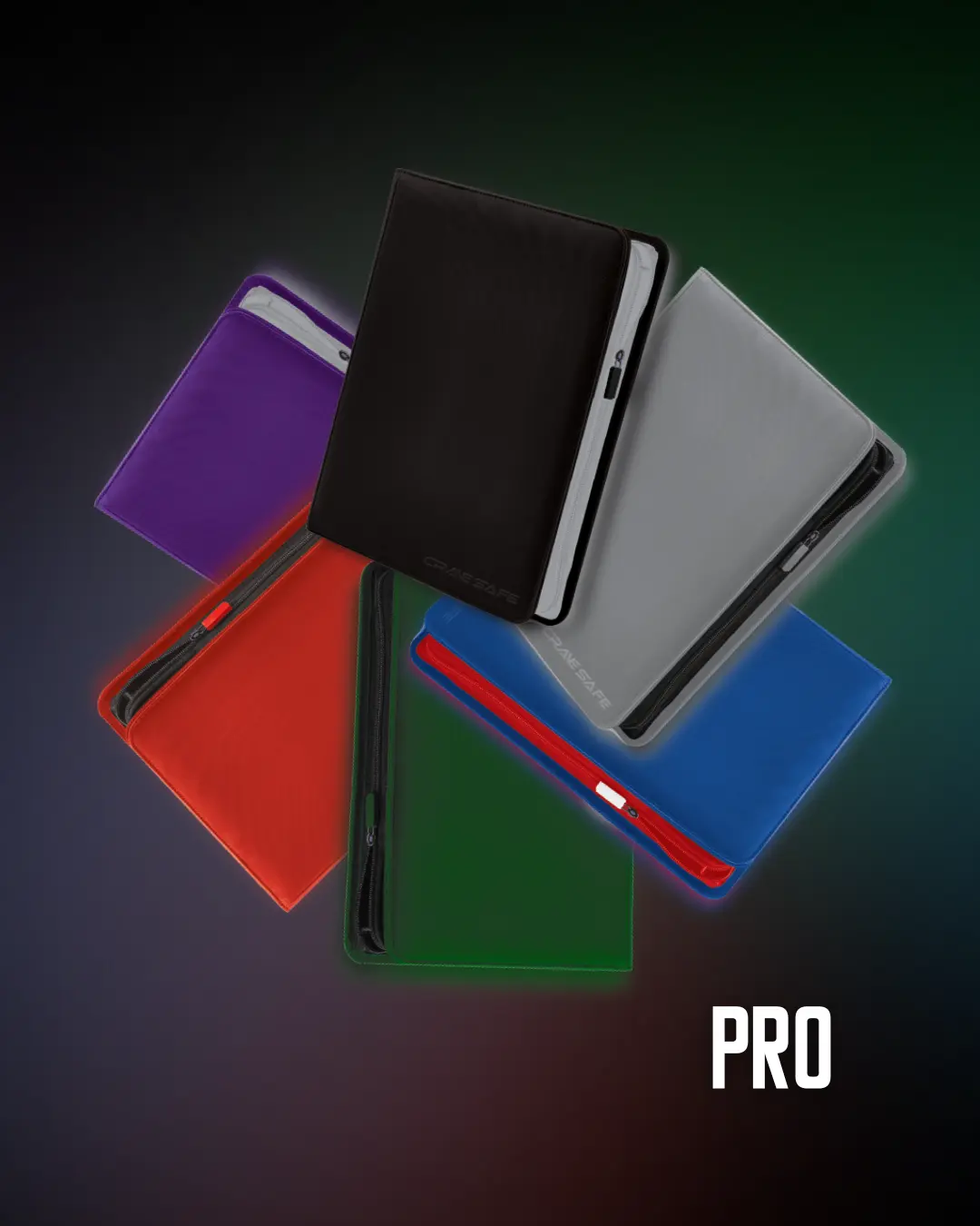 Crave Safe ECHELON PRO 12 Pocket Toploader Binder - Protect What You Crave