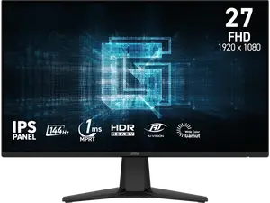 MSI G275L E14 27" FHD Gaming Monitor 1920x1080 144Hz 1ms FreeSync IPS HDR Ready Anti-Glare HDMI DisplayPort Adaptive-Sync Frameless Design VESA Mount Compatible