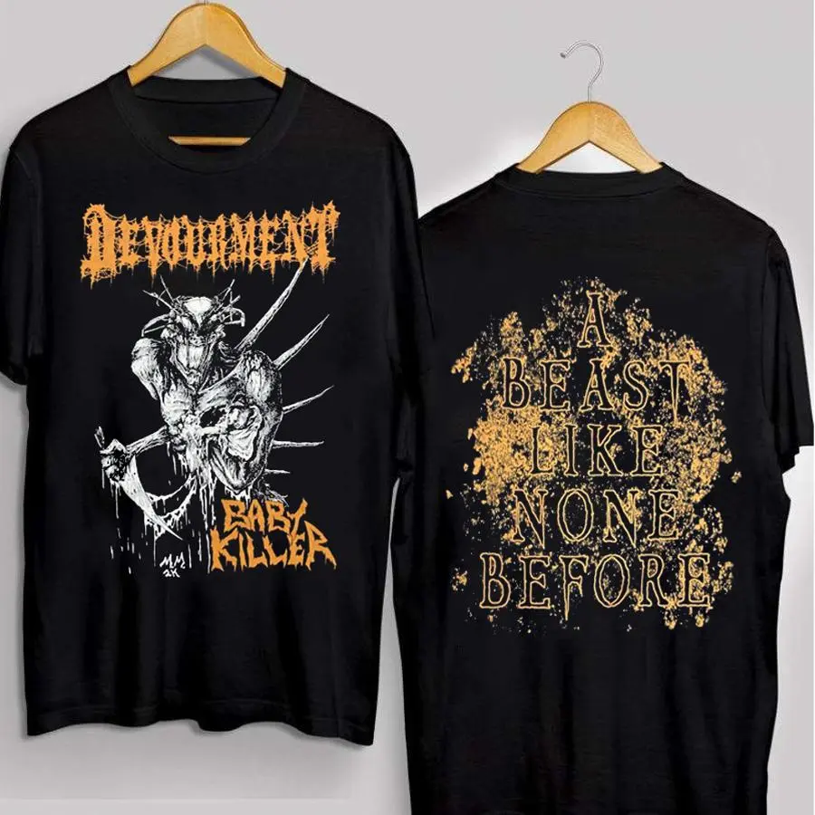 Devourment Butcher The Weak Vintage Graphic Shirt Slam Death Metal Music Tee HY6212