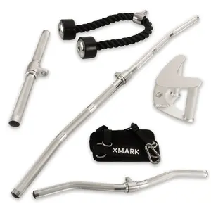 Aluminum Cable Machine Attachment Set With Lat Pulldown Bar