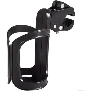 Universal Walker Cup Holder, Wheelchair Cup Holder, Rollator Accessories, Bottle Drink Holder for Walker, Wheelchair, Stroller, Rollator, Mobility Scooter, 1 Pack