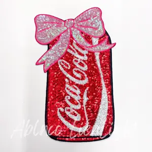 Coke Sequins Patch - Large Applique