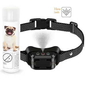 Pet Life  Bark-Myst 3-Level Sensitivity of Spray & Tone Anti-Bark Dog Collar - Black - One Size