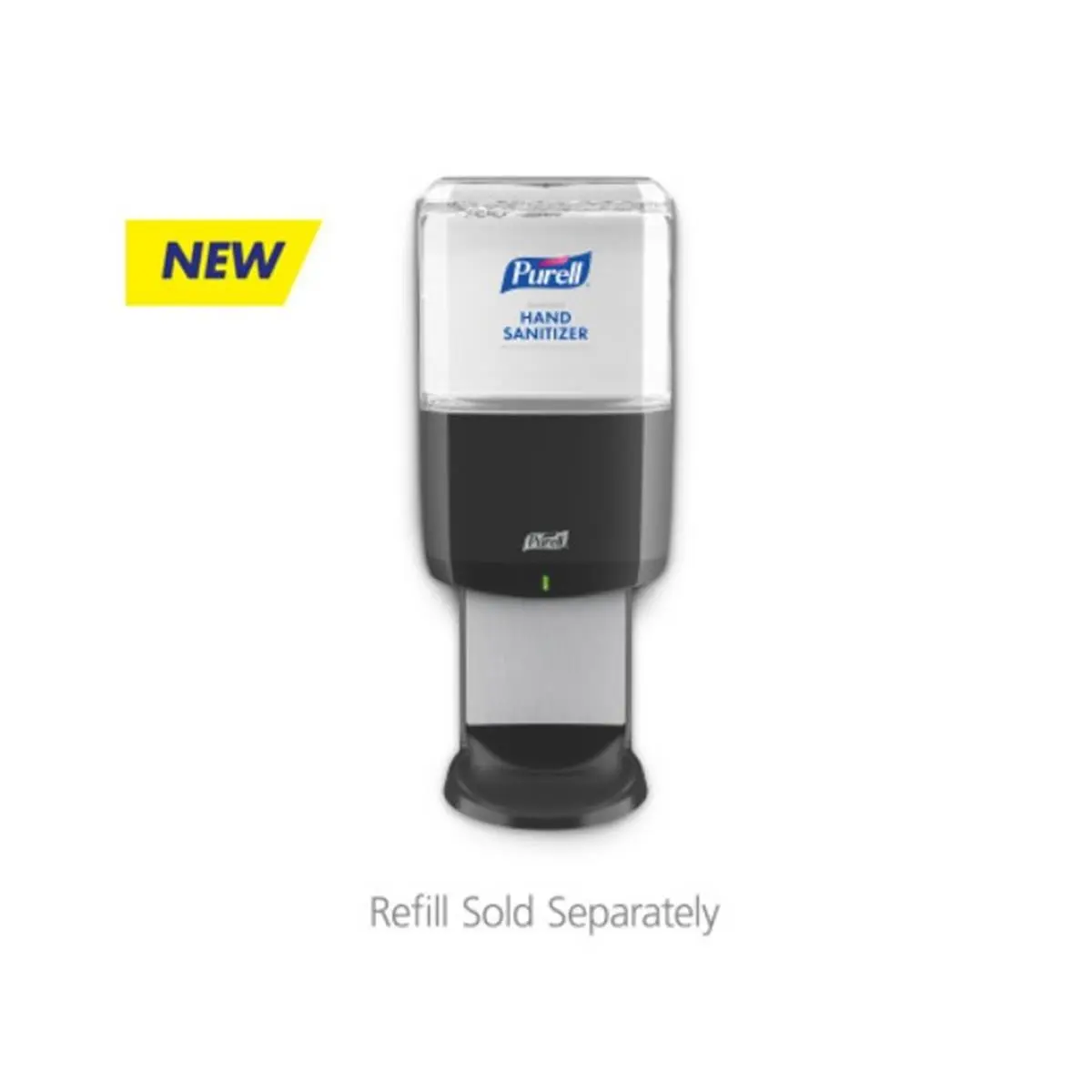 212 MAIN Automatic Soap Dispenser - Go-Jo Industries 772401 Model, ADA Compliant, for Purell Hand Sanitizer, 1200ml Sealed Bottle, Energy-On-Refill Design, Calibrated Dose, Battery-Operated, Lock/No-Lock Tech, Touchless (Bathroom Home Supplies), Refillabl