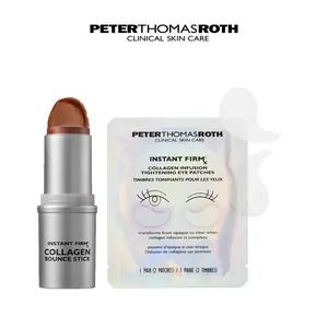 Peter Thomas Roth Instant FirmX Collagen Eye Patches + Bounce Stick Bundle