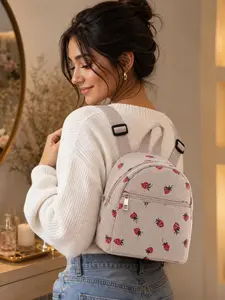 Corduroy Mini Backpack Purse, Lightweight Stylish Cute Small Bag for Women Girls, Adjustable Strap College School Bag Travel Daily Daypacks