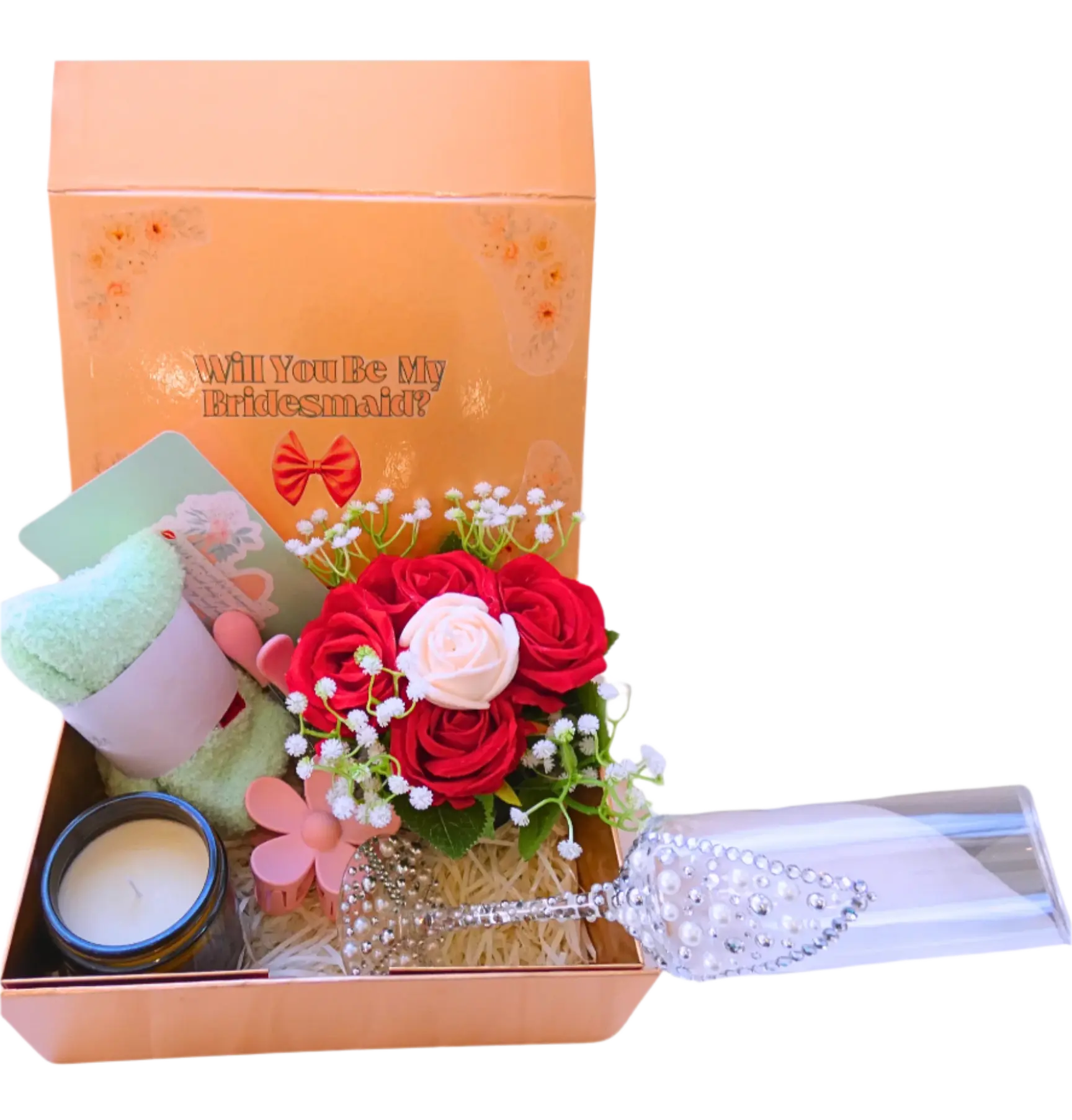 Luxury Self-Care Bridal Proposal Gift Box | Bridesmaid, Maid of Honor & Wedding Keepsake