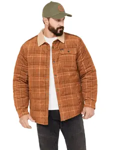 Brixton Men's Men'S Plaid Print Cass Jacket - 03287-Gzdgr