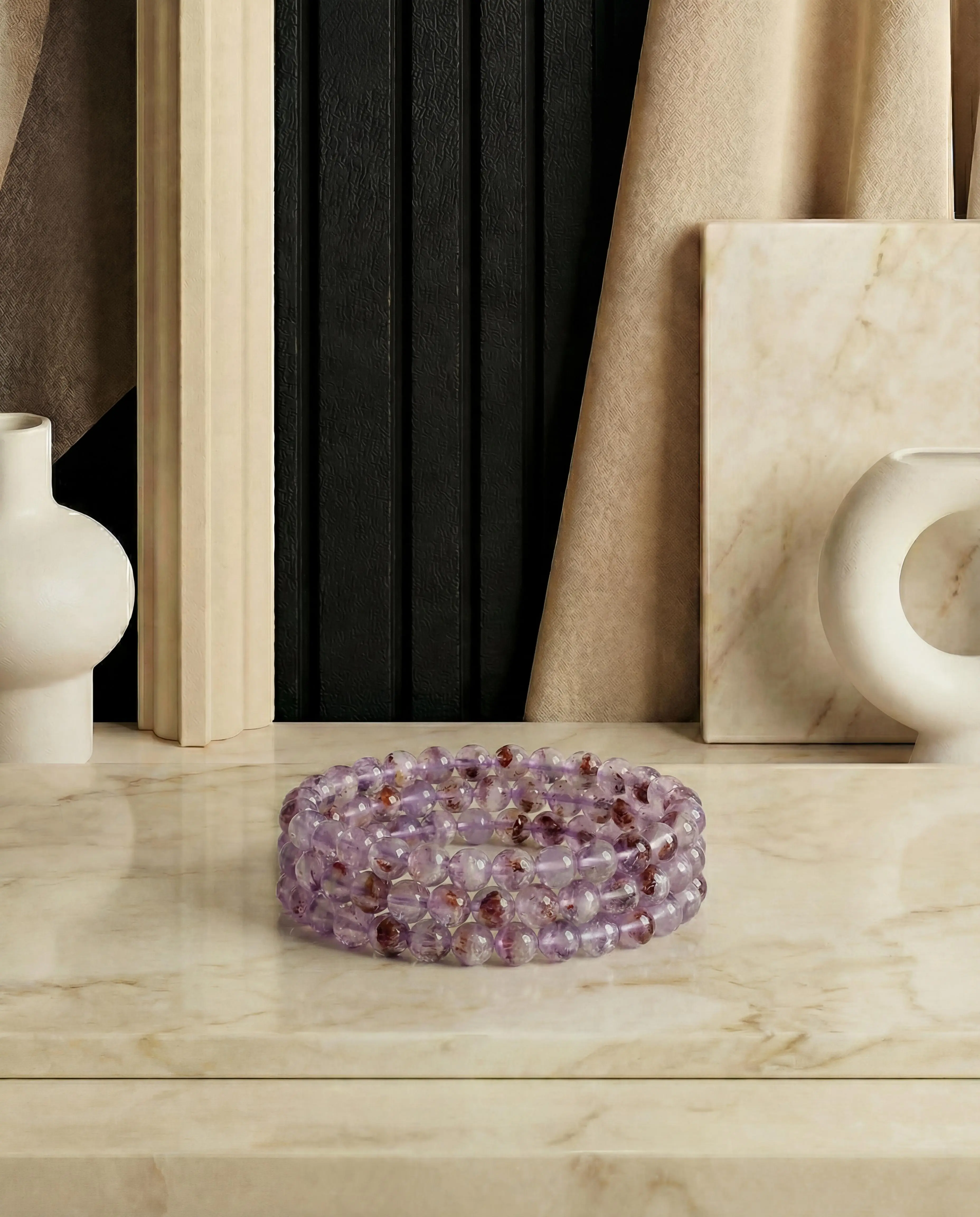 Natural Ametrine Crystal Bracelet Balance & Clarity