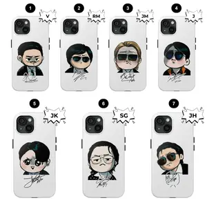 Chibi 2.0 Kpop Idol Phone Case, Protective Phone Cover for Music Fans, Phone Case 8-17