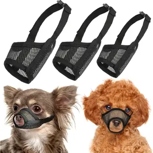 7/3Pcs Dog Muzzle Suits for Small Medium Large Dogs, Mesh Muzzle Pack Anti Biting Chewing, Breathable Mouth Guard Sets with Adjustable Strap for Grooming Walking Vet Visiting(xs/s/m) - Home Improvement.