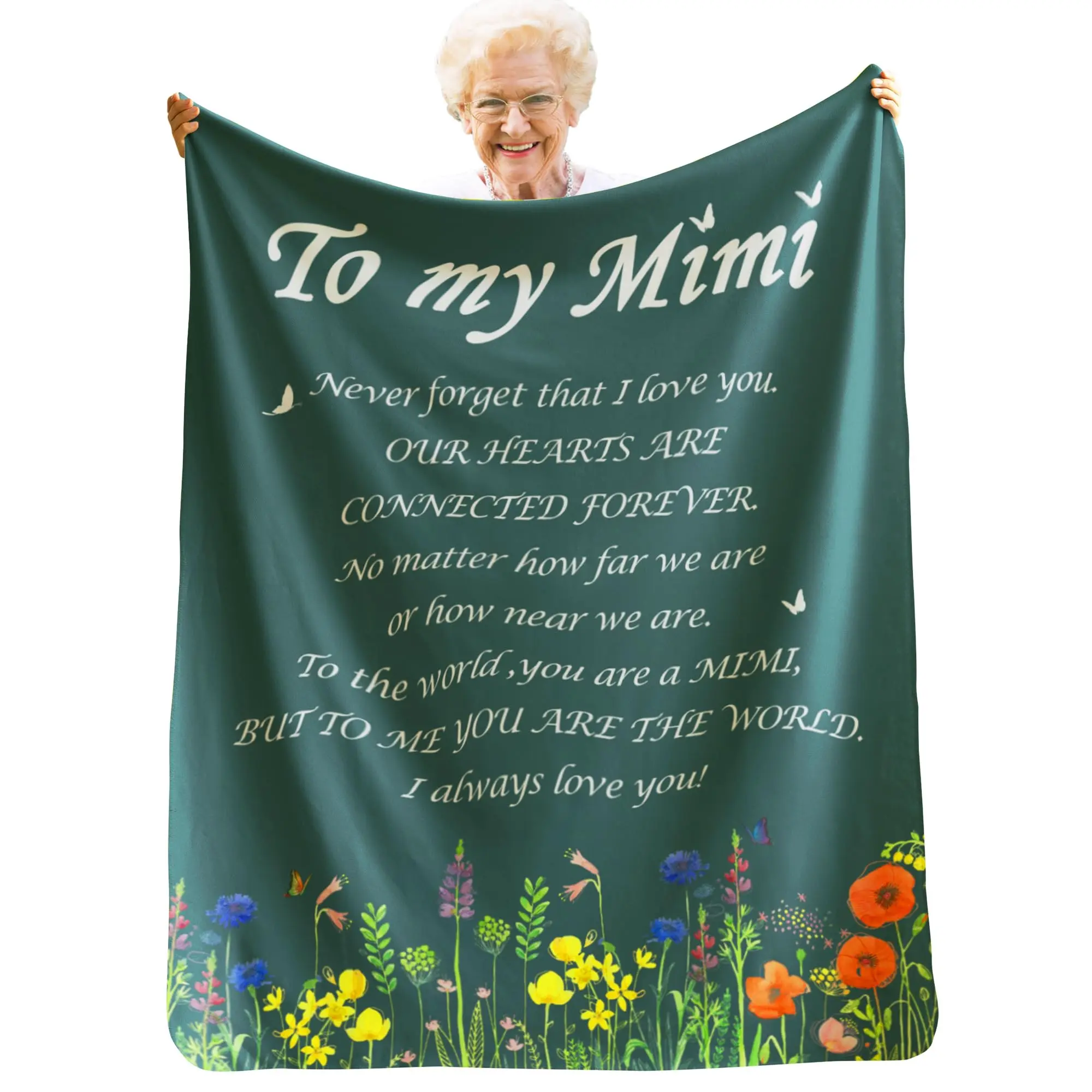 Mimi Gifts, Gifts for Mimi, Mimi Gifts Blanket, Mimi Birthday Gifts, for Mimi, Thanksgiving Gifts for Mimi(50 x 60)