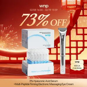 [WNP Official] Futura Tech Skin Set - Vegan 3% Hyaluronic Acid Serum, Massaging Eye Cream & Hydrating Moisturizer for Skincare Comfort