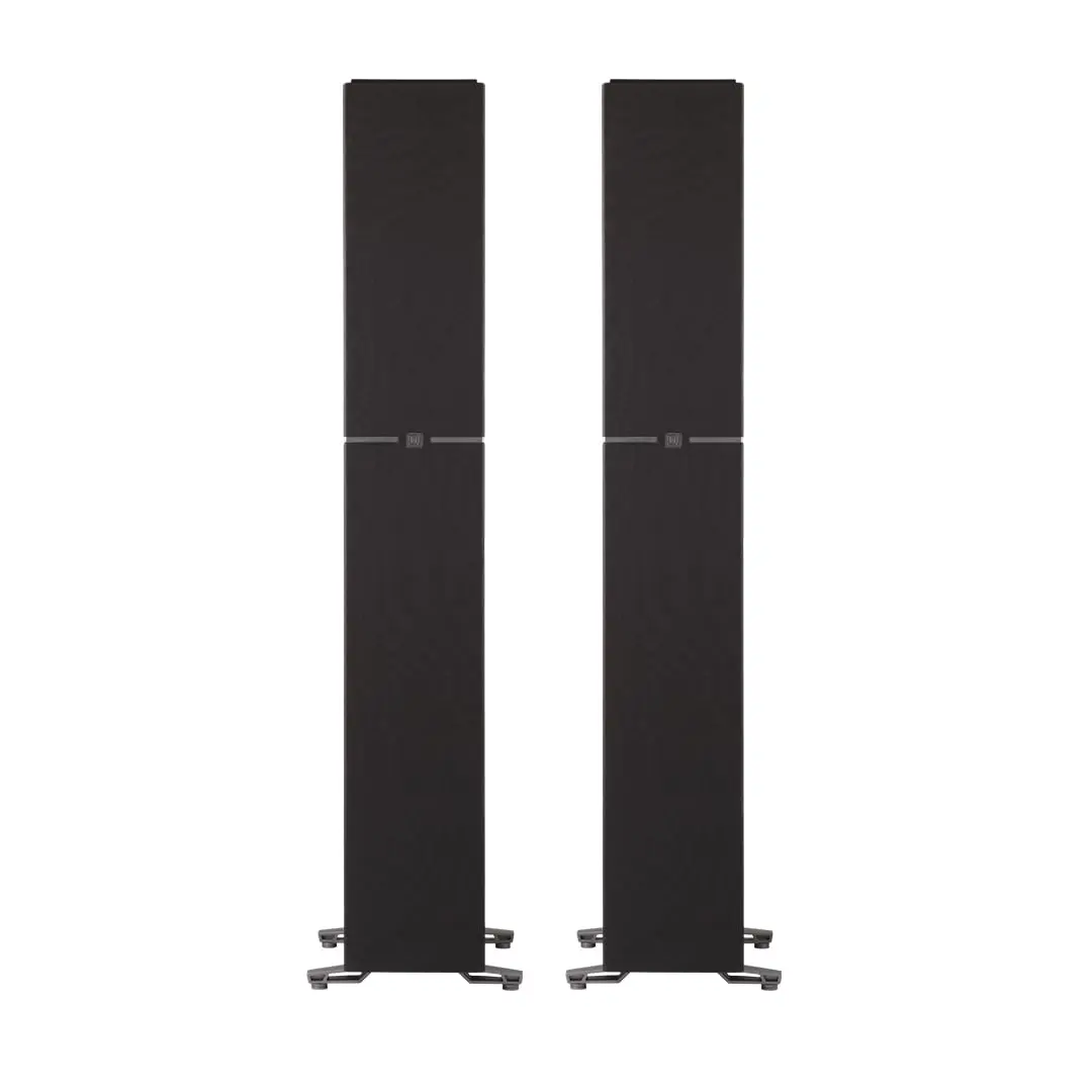 Definitive Technology Dymension DM70 Floorstand Acoustic Tower Speaker Bundles (Pair, Black) - Adjustable Bipolar Arrays, 4 BDSS Mid/Bass Woofers, Tweeter, 3XR Architecture, 10" Subwoofer, Dolby Atmos/DTS:X Ready Multichannel Audio