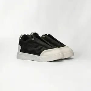 WATSON INVADER SNEAKERS (BLACK WHITE)