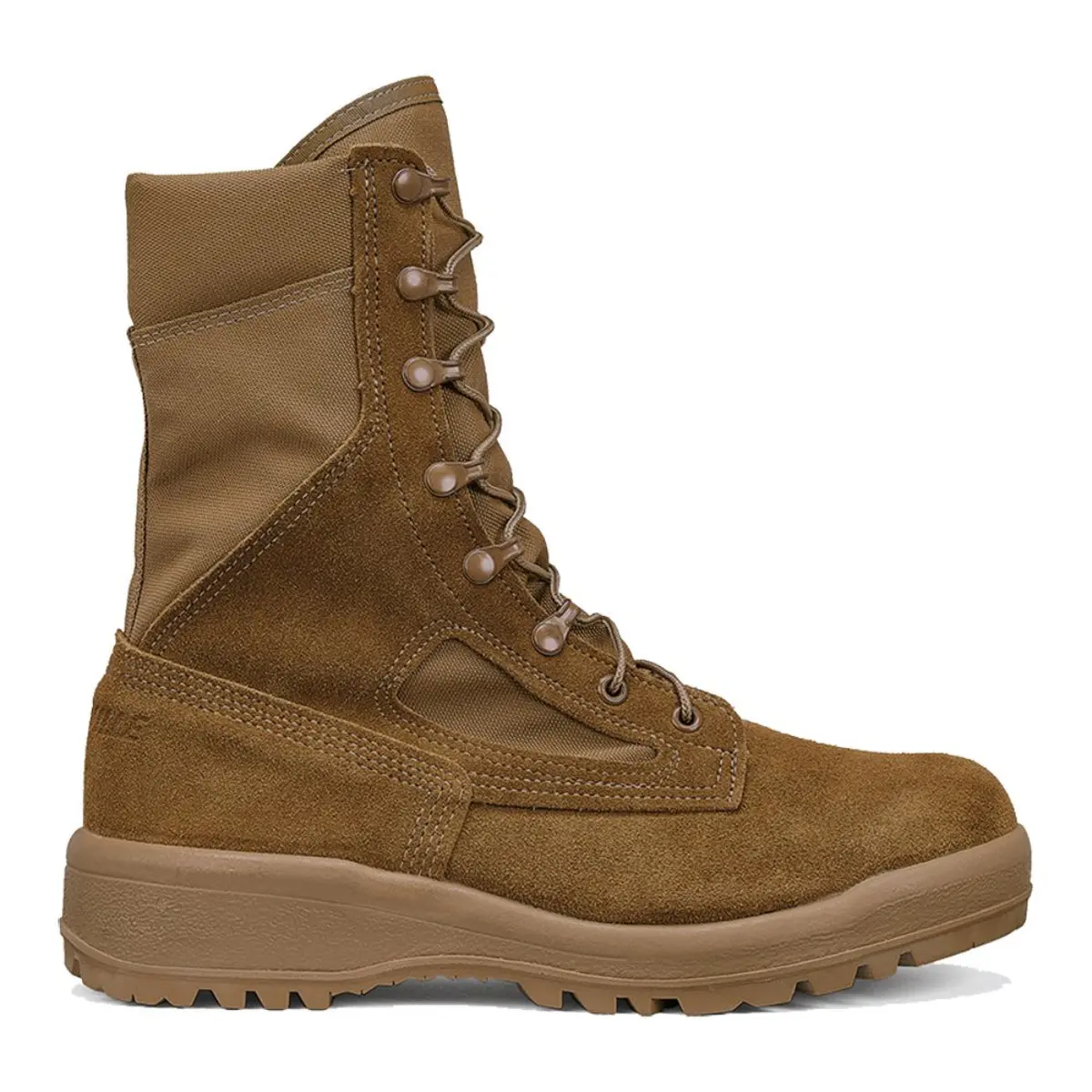 Belleville Men's C300st Hot Weather Steel Safety Toe Boot In Coyote Boy Footwear Walking Shoes Closed Leather Comfort Boots
