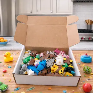 Box of Mini Flexi Articulated Animals | 3D Printed Flexi Animals | Desk Collectibles