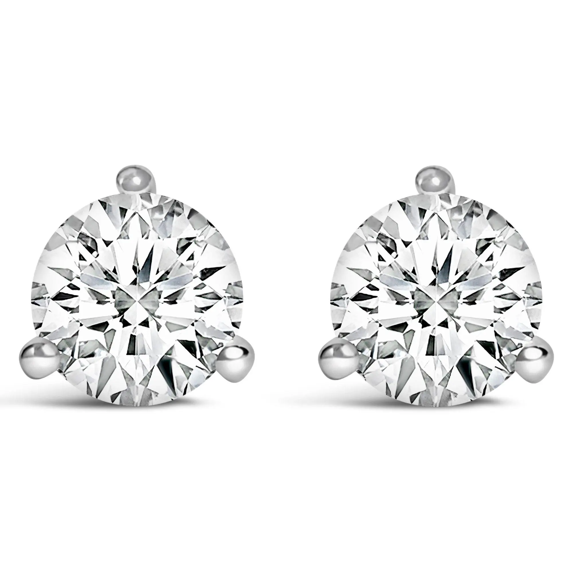 Haus of Brilliance 0.75 cttw Lab-Grown DiamondEarrings, 14K