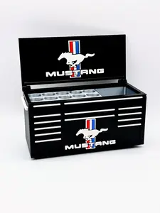 Muscle Car Inspired Mini Toolbox Pen Holder – Desk Organizer Gift