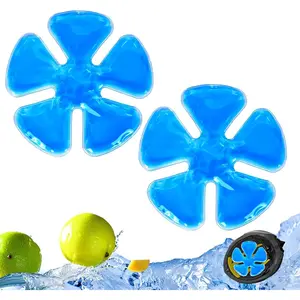 Head Ice Pack, Cooling Hat Migraine, 2 Pack - Reusable Headache Relief Cap, Adjustable Hands Free for Hot Weather & Outdoor