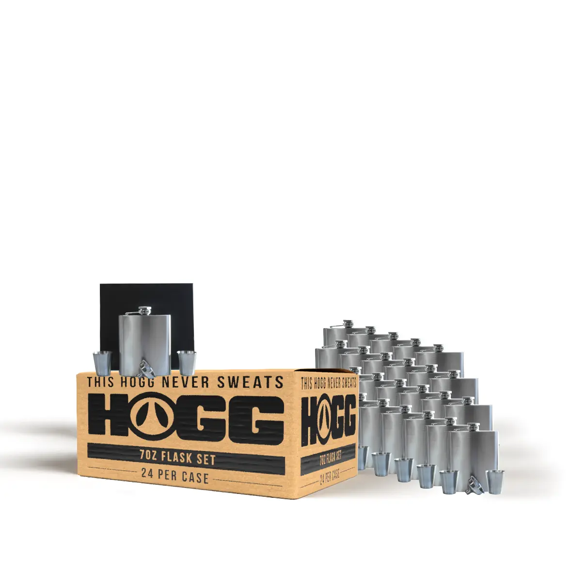 7oz Flask Set Case (24 Units)