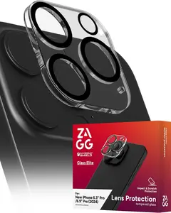 ZAGG Glass Elite Anti-Glare Lens Protector for iPhone 16 Pro / Pro Max Camera ZAGG Glass Elite Anti-Glare Lens Protector for iPhone 16 Pro / Pro Max Camera