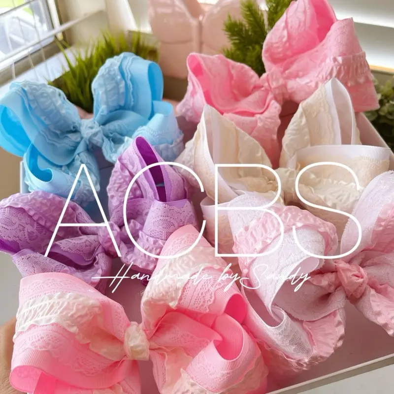 Hair Clips, Hairbows, Hair Accessories, handmade, big bows, ribbon bows