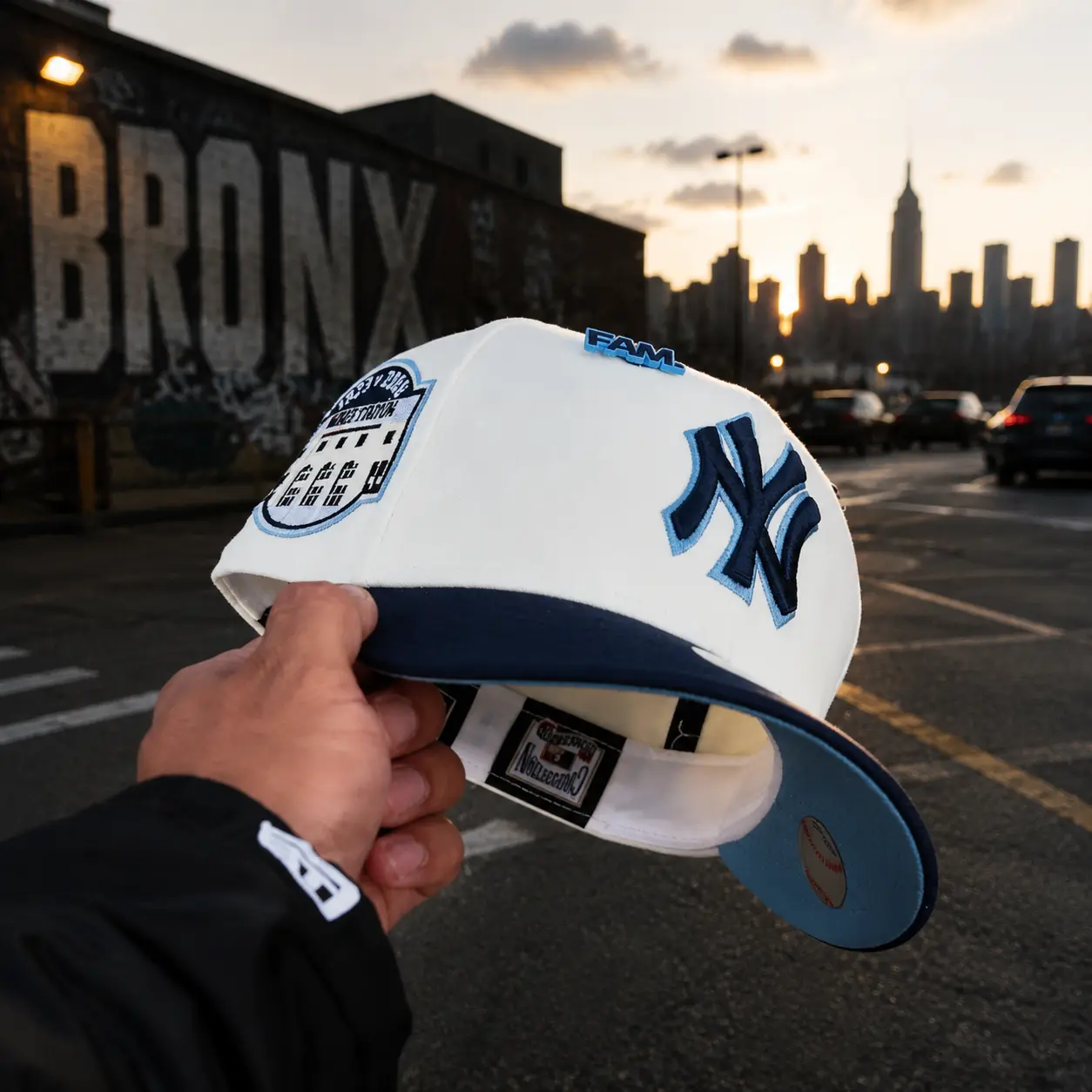 MLB NY Yankees Baseball Hat – Adjustable Snapback Cap with Embroidered NY Logo, 2026 Hip Hop Streetwear Trend for Men Women