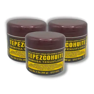 3 Pack Bundle - Del Indio Papago Tepezcohuite Night Skin Cream 2oz Each -  Skincare Moisturizers Daily Night Cream Skin Repair Delicate Gentle
