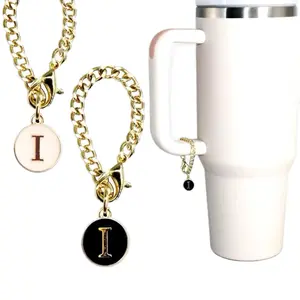 Stanley Cup Accessory - Letter Charm Tumbler - Drinkware