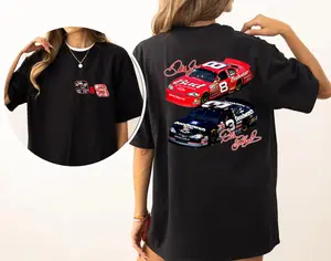 Dle SR and Dale JR Vintage T shirt, Nascar t-shirt Gift For Fan