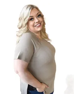 Mocha Essential Waffle Top