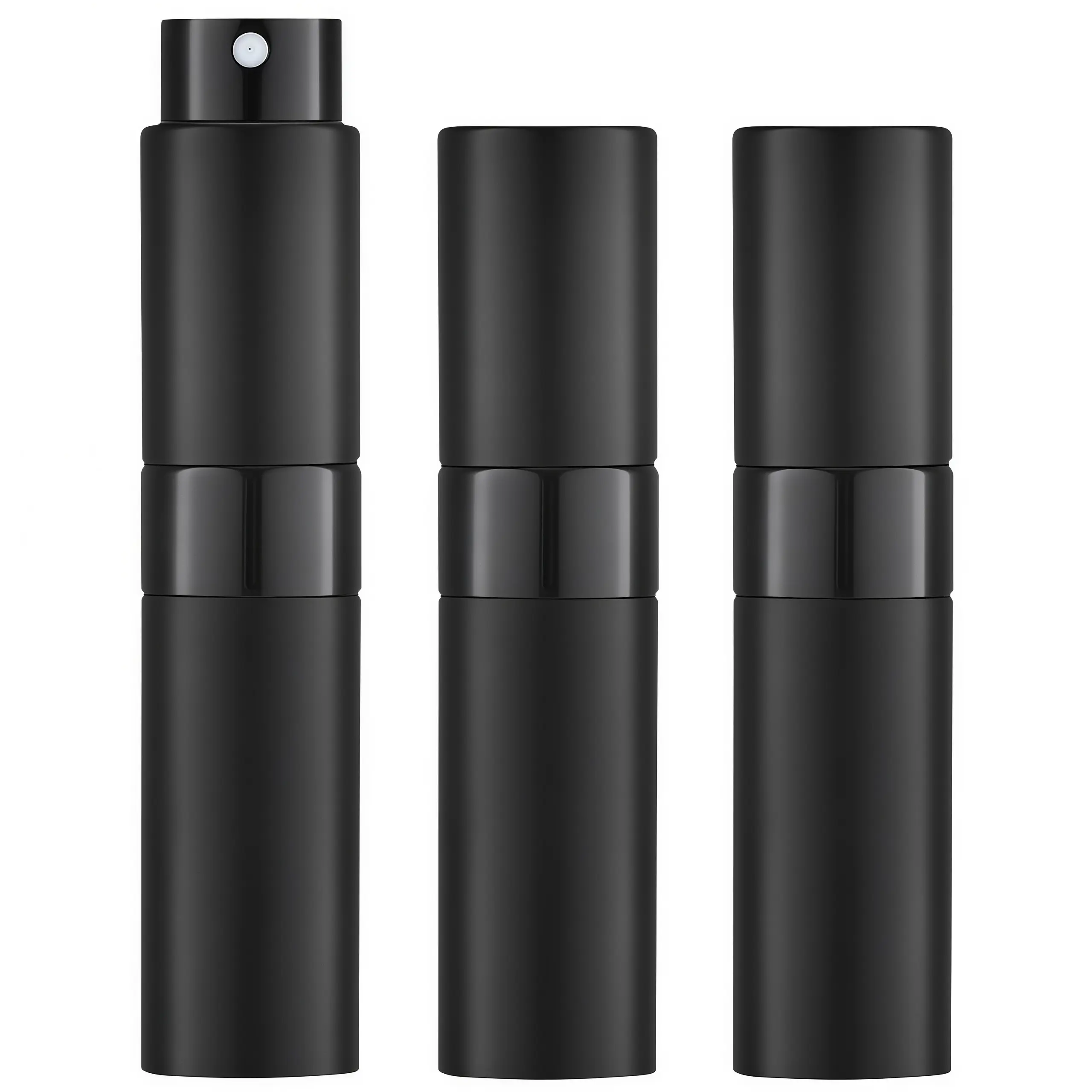 LMMAKE 3PCS 8ml Refillable Perfume Spray Bottles Leak Proof Portable Fine Mist Nozzle Easy Fragrance Transfer Perfect for Travel Gym Carry On Luggage Great for Frequent Travelers and Professionals