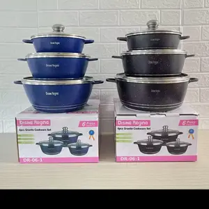 Luxury Purple Nonstick Pot Set 19-piece kitchen