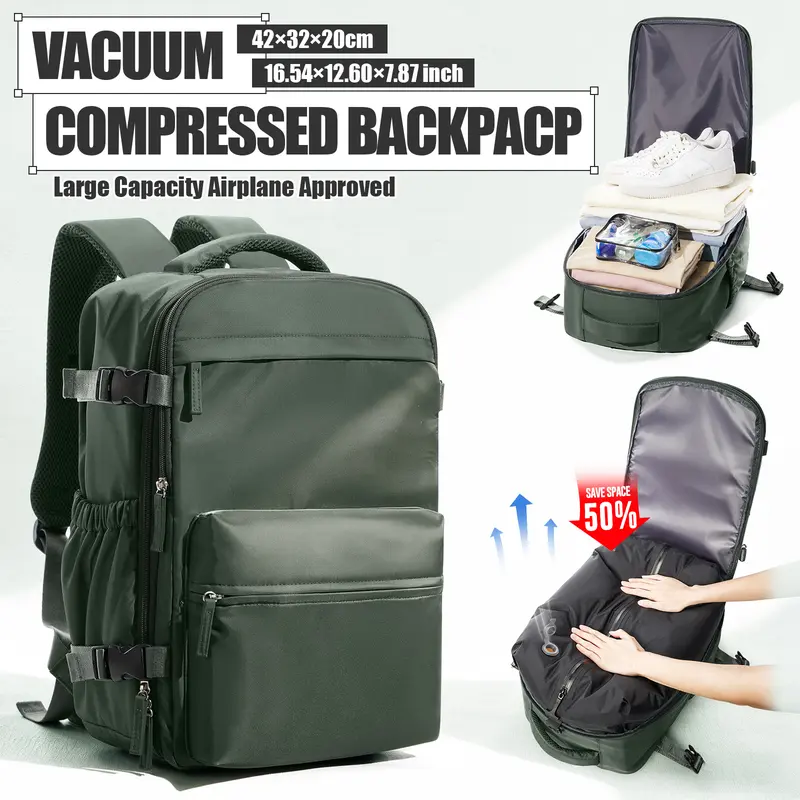 amazon laptop backpack on plane WANDF Personal Item Travel Bag 17x10x9, Carry (Black) It can be served as everyday backpack Is A Backpack Considered A