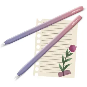 Apple Pencil Skin [2 Pack] ULTRA THIN 3M Premium Vinyl Cover Eco-Fridendly Greenguard Ink Apple Pencil full wrap Cover Case – 2nd Gen & Pro