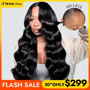 [HD LACE WIG] Wiggins Hair Body Wave HD Lace Front Wigs Human Hair 13x4 Pre Bleached Knots Pre Plucked Hairline