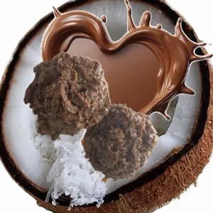 LA NEGRITA- cocada con su preparado cremoso sabor NUTELLA