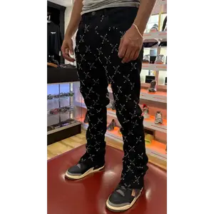 Waimea embellish stacked denim