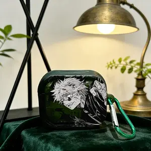 Anime G-Gojos Protective Case Cover for Apple AirPods 1/2/3/4/pro/pro2, Tpu Texture, Lightweight & Durable, Anti-Scratch, Shockproof