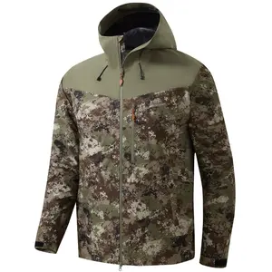 BASSDASH VORTEXIS Men’s Waterproof Rain Jacket Breathable Ultra Lightweight Rip-Stop Packable for Fishing Hunting Hiking