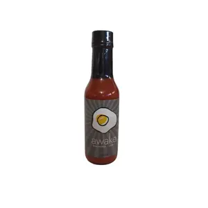 Awake Haute Sauce Hot Sauce 5 Ounce Glass Bottle