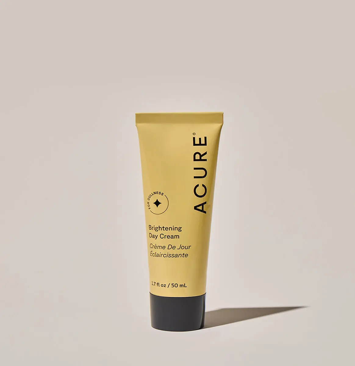 Brightening Day Cream - ACURE - 2.4oz Daily Moisturizer with Argan Oil & Cica for All Skin Types - Hydrates & Smooths Skin Texture Face Body Moisturizing Skin Repair