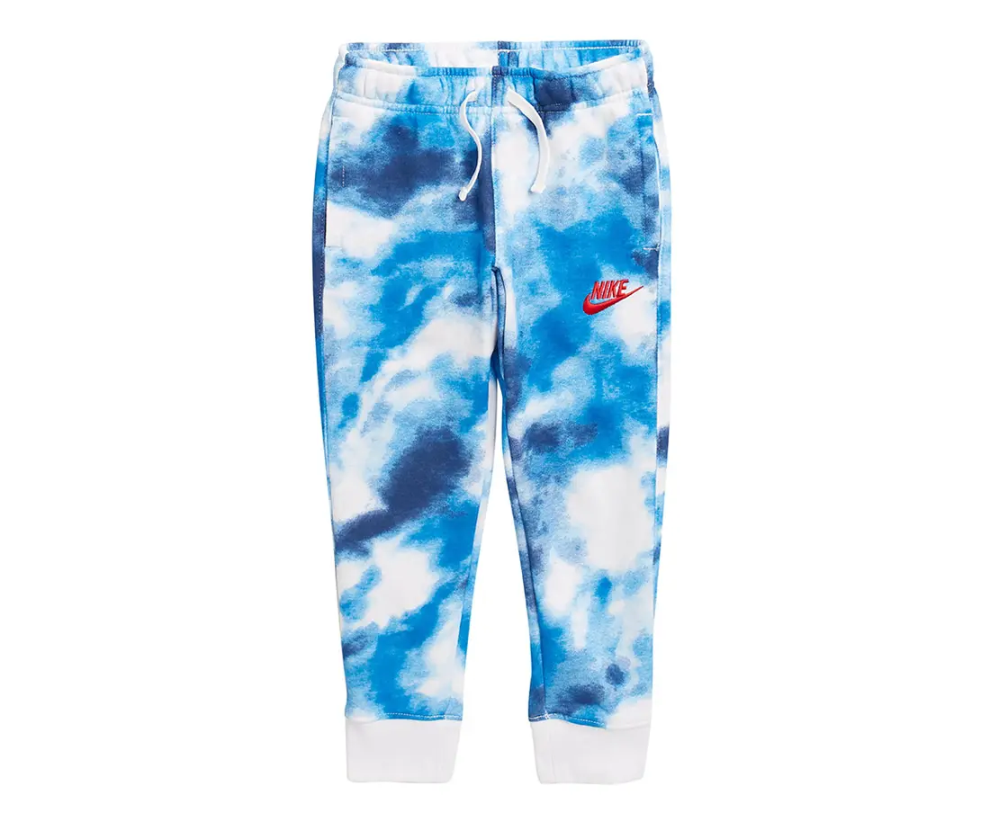 Nike All-Over Print Club Fleece Joggers - Baby Boys' Drawstring Casual Active Bottoms, Prop 65 Safe