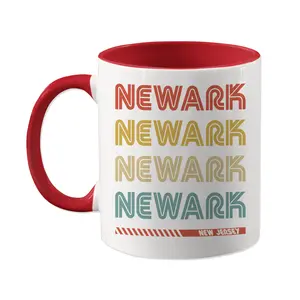Newark Mug Gift, Retro New Jersey Coffee Cup, Vintage Newark New Jersey Coffee Mug, Newark Gift Idea, Newark Stuff, New Jersey Stuff, NJ Cup, 11oz cup