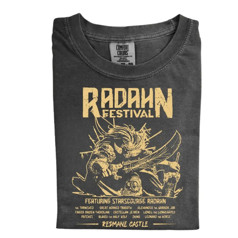 The Eldenn Ringg Raadahnn Festiva Comfort Color Shirt, For Men And Women Size S-3XL, Gift for Men, Gift for Women, Crew Neck T-shirt, Trending T-shirt
